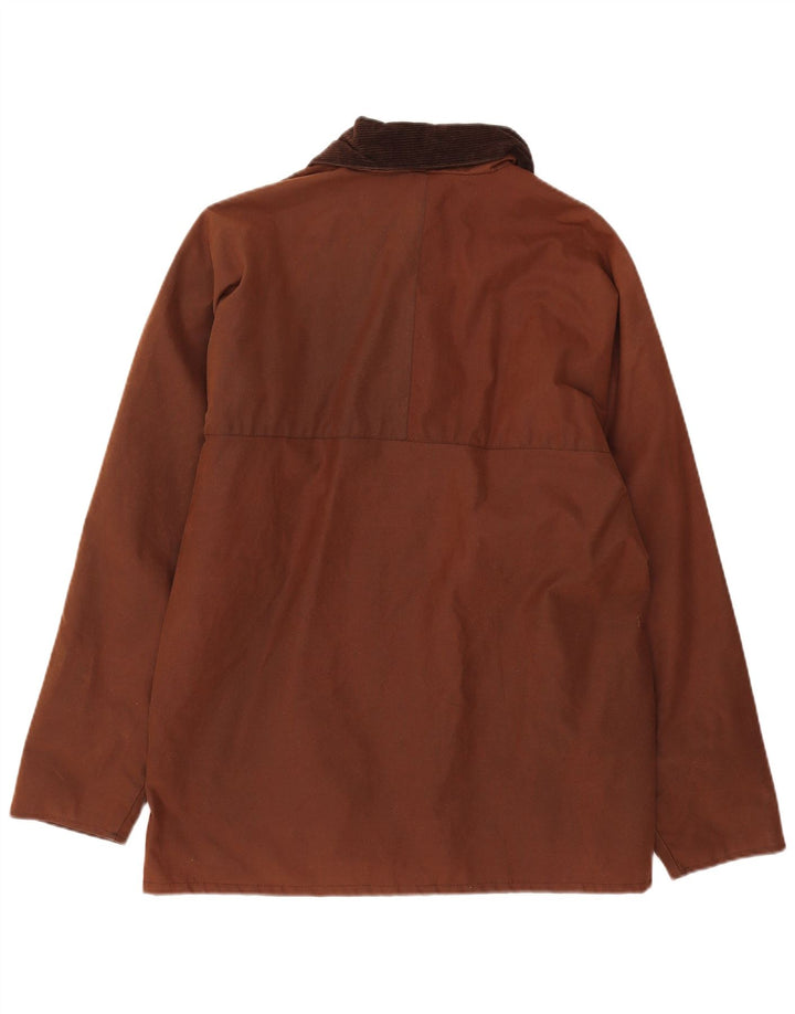Giacca da uomo in cotone cerato Oxford UK 38 Marrone medio