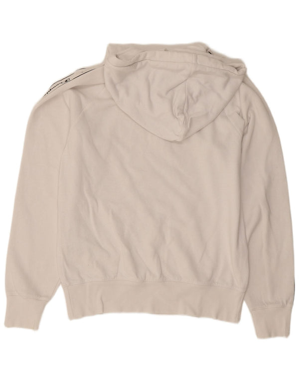 Maglione con cappuccio grafico da donna Champion UK 14 Cotone bianco medio