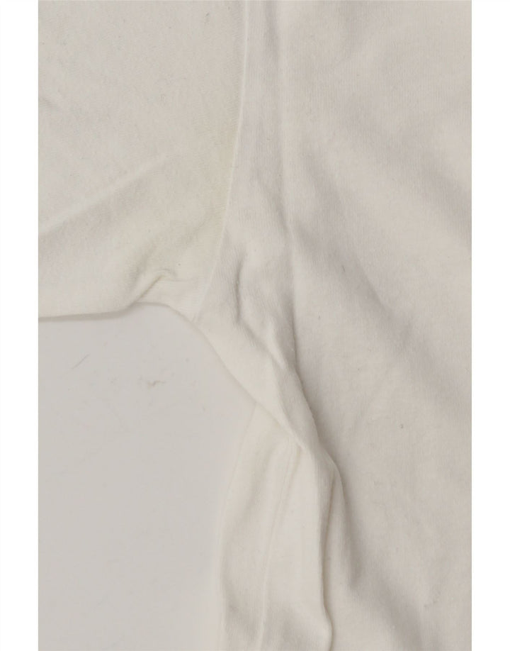 T-shirt grafica da uomo KAPPA Top piccola in cotone bianco