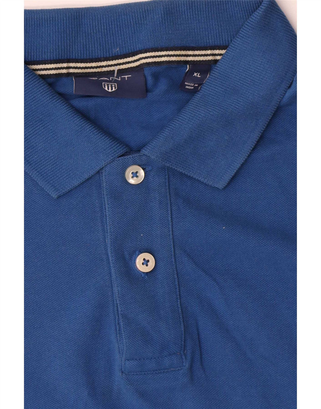 Polo da uomo Gant XL in cotone blu