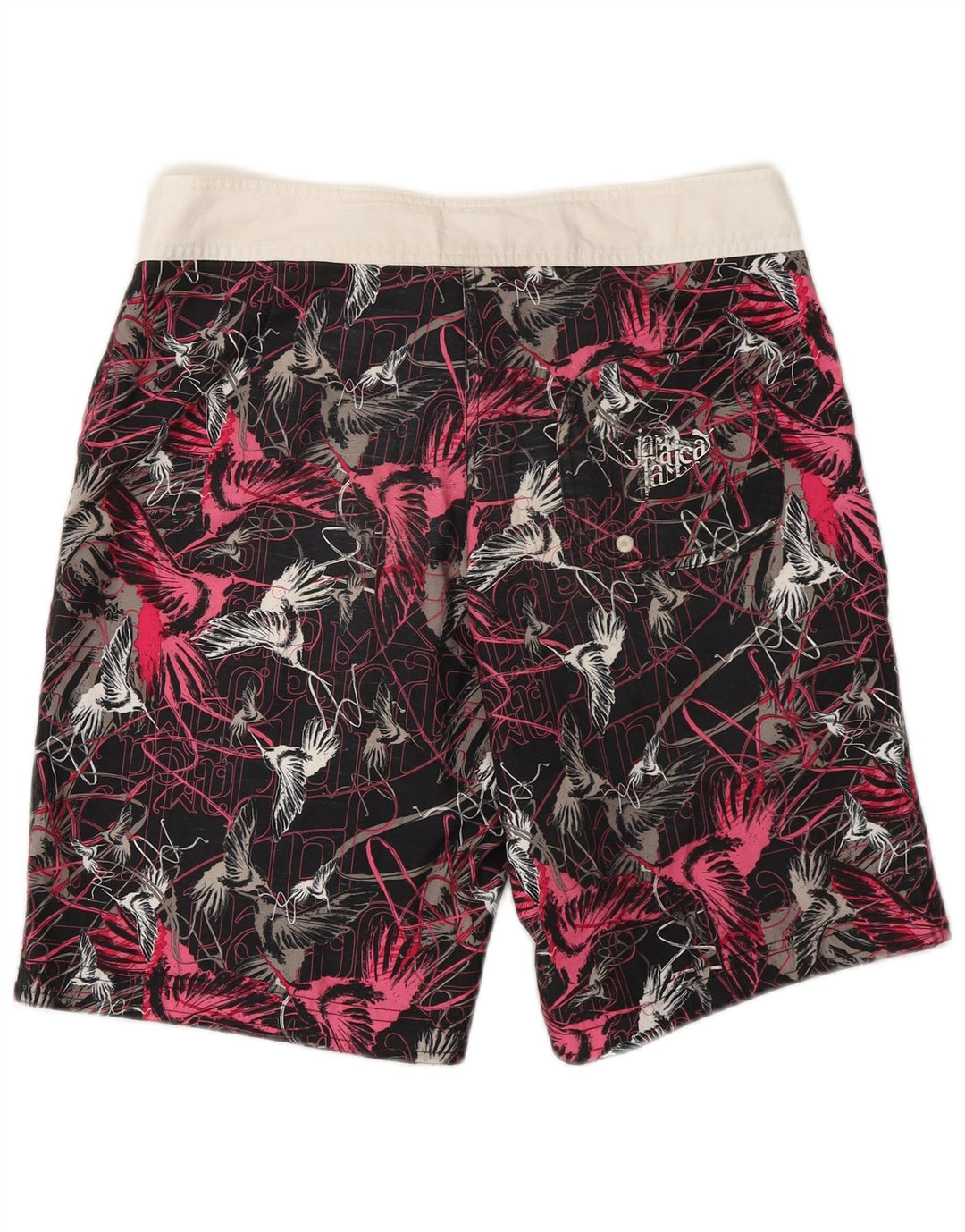 Pantaloncini da bagno PUMA da donna con motivo astratto UK 8 piccoli multicolore