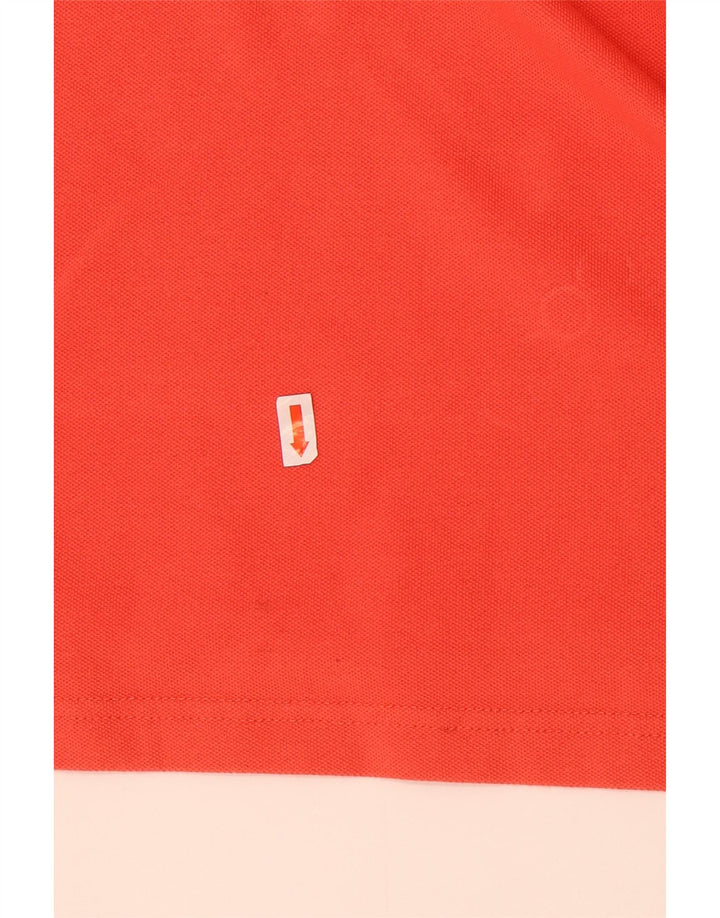 Polo da uomo Sundek 2XL in cotone arancione