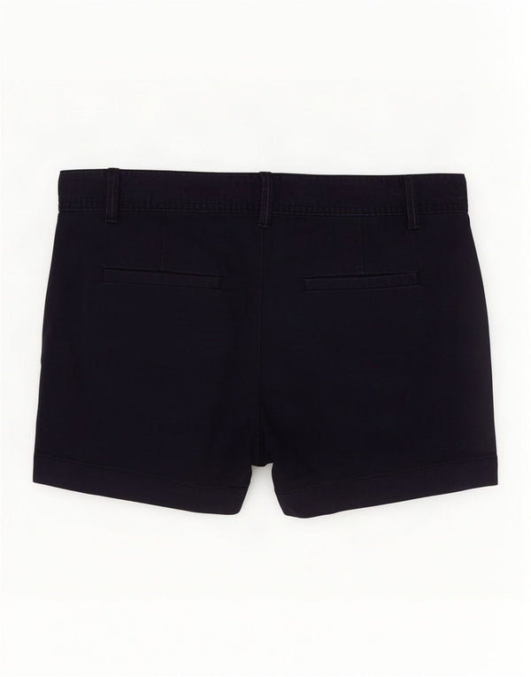 Pantaloncini chino da donna Gap US 10 Large W34 cotone blu navy