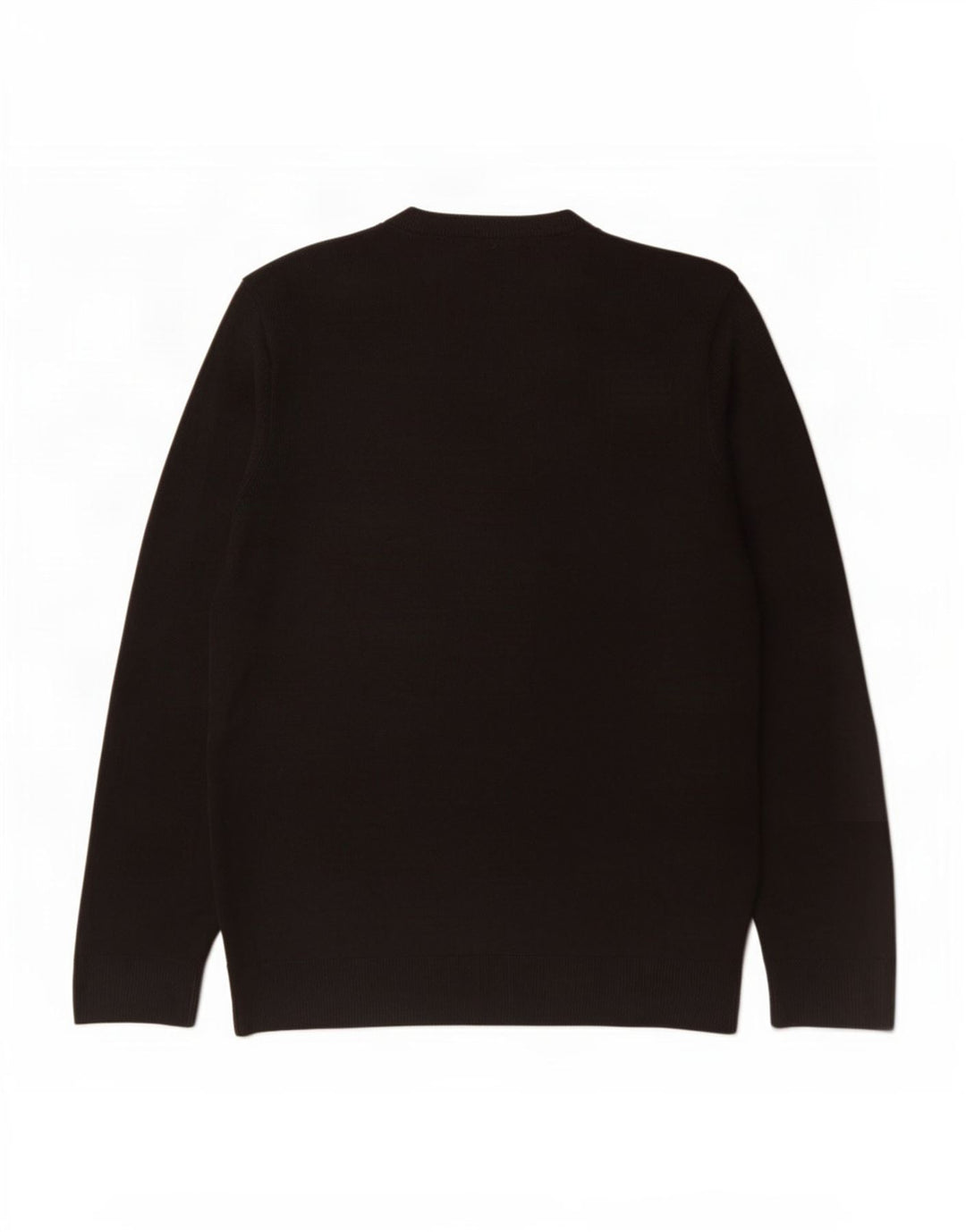 Maglione maglione con scollo a V Marks & Spencer da uomo blu medio nero