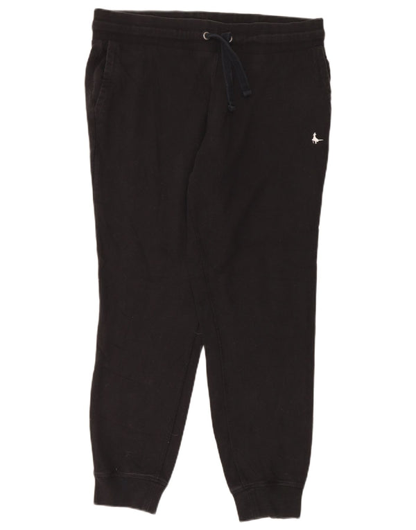 Pantaloni da tuta da donna Jack Wills Joggers UK 16 grandi cotone nero