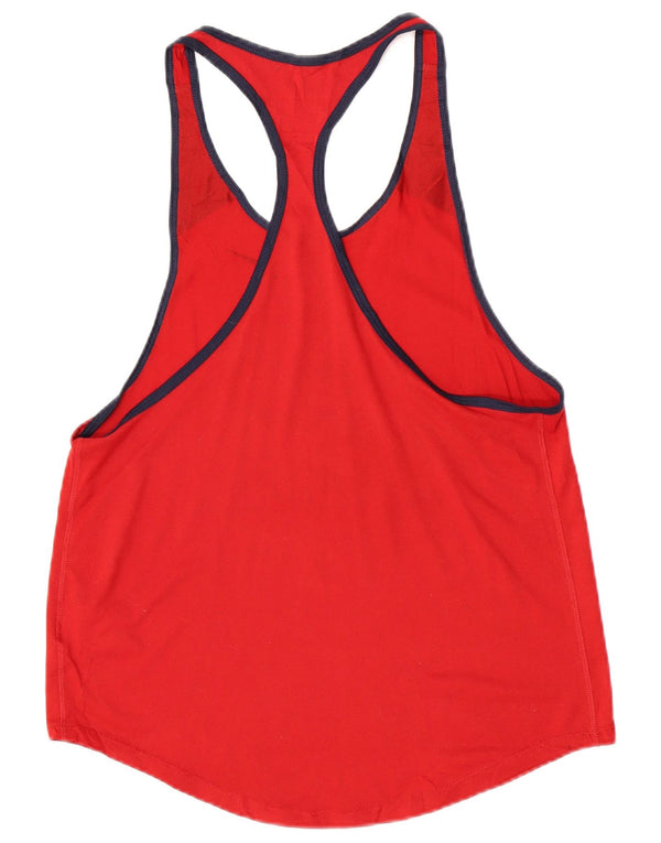 Canotta senza maniche Nike Cardinals da uomo, piccola, rossa, color block, sportiva