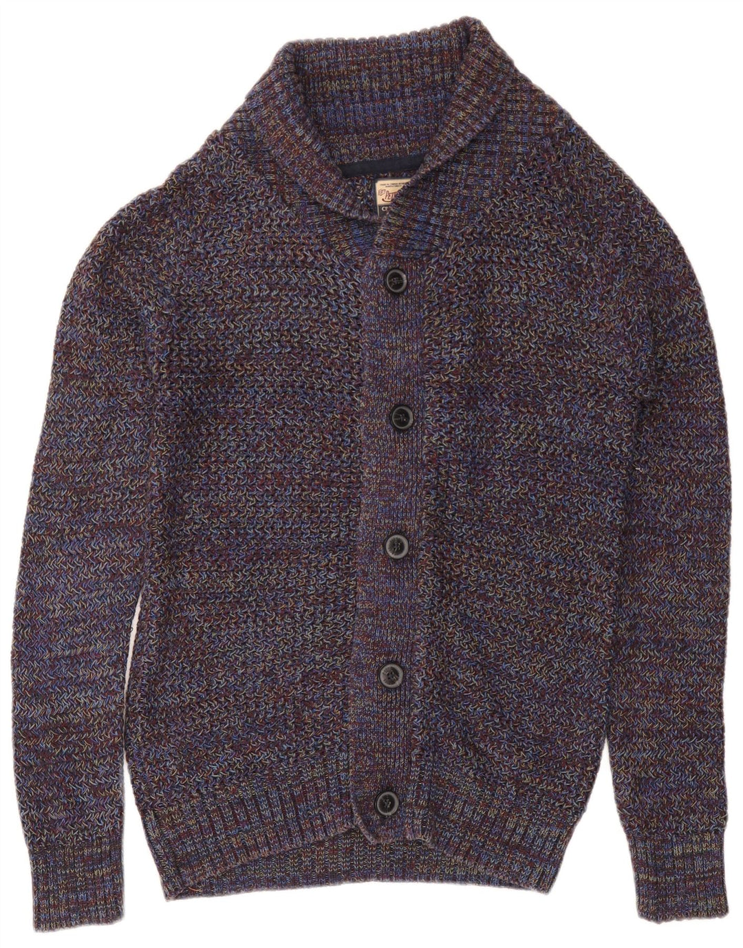 Maglione cardigan da uomo di Petrol Industries medio blu navy screziato