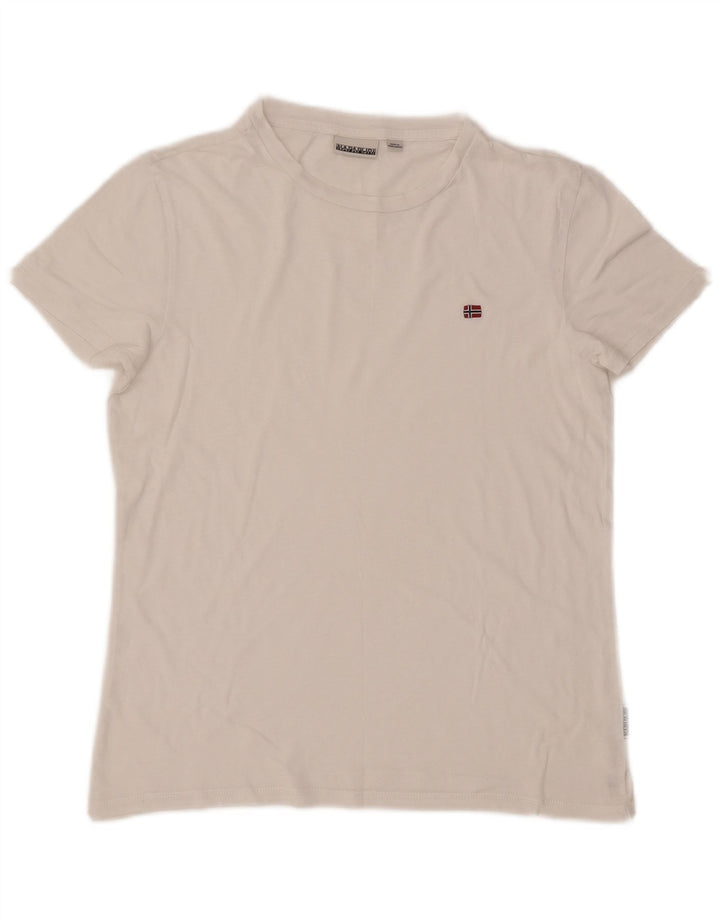 Maglietta per ragazze Napapijri 13-14 anni Bianca