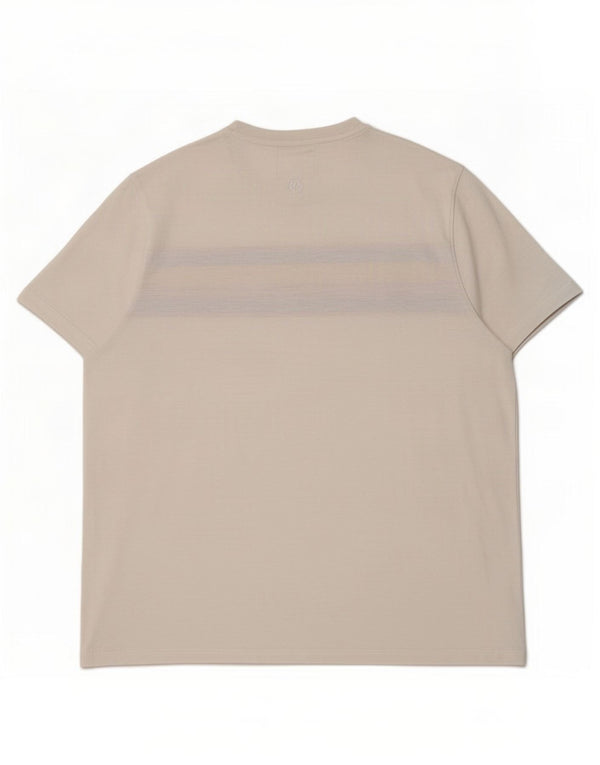 T-shirt da uomo Fat Face Top XL in cotone a righe bianche