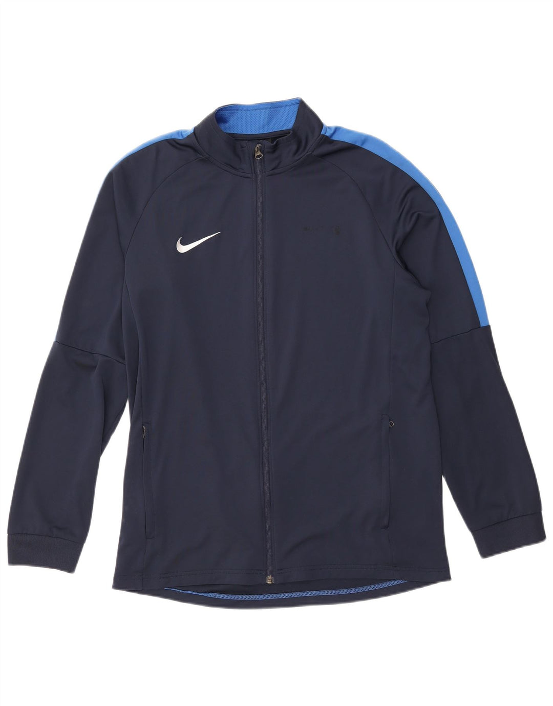Giacca da tuta Nike Dri Fit da uomo, grande, color block blu navy