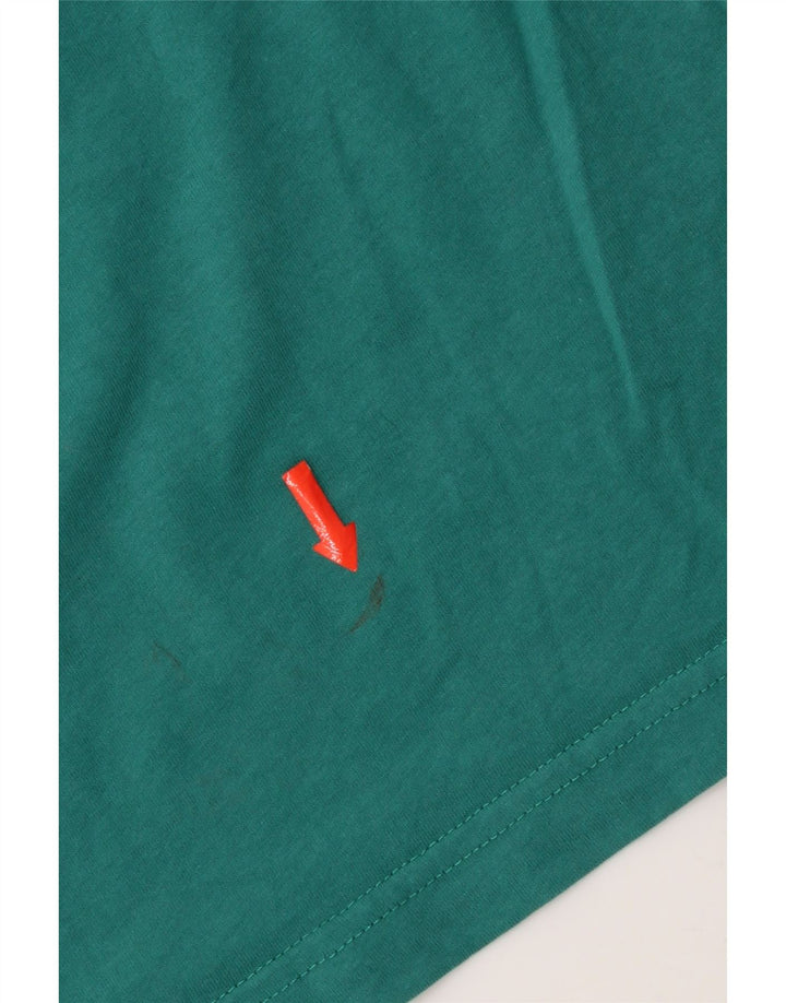 Crew Clothing T-shirt da uomo Top in cotone verde medio