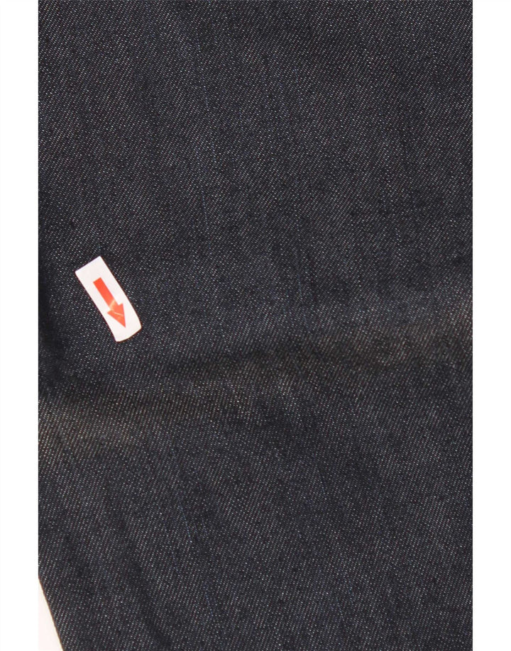 Jeans dritti da uomo Diesel Revick W33 L30 in cotone blu navy