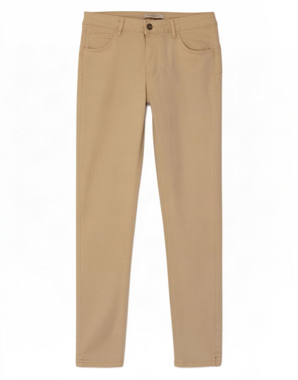Zac&Zoe Womens Skinny Jeans EU 38 Medium W26 L27 Beige Cotton