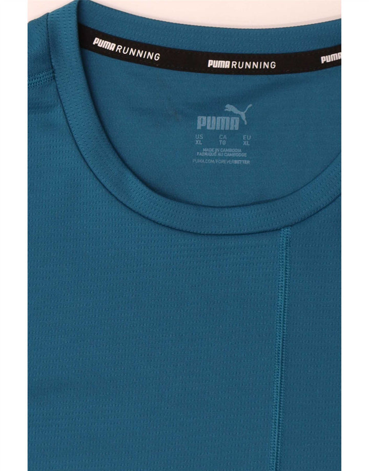 Maglia Puma da uomo a maniche lunghe XL blu color block