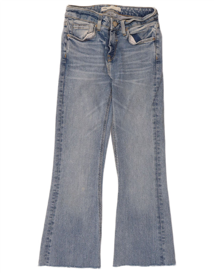 Jeans svasati da donna Zara EU 34 2XS W24 L24 Blu