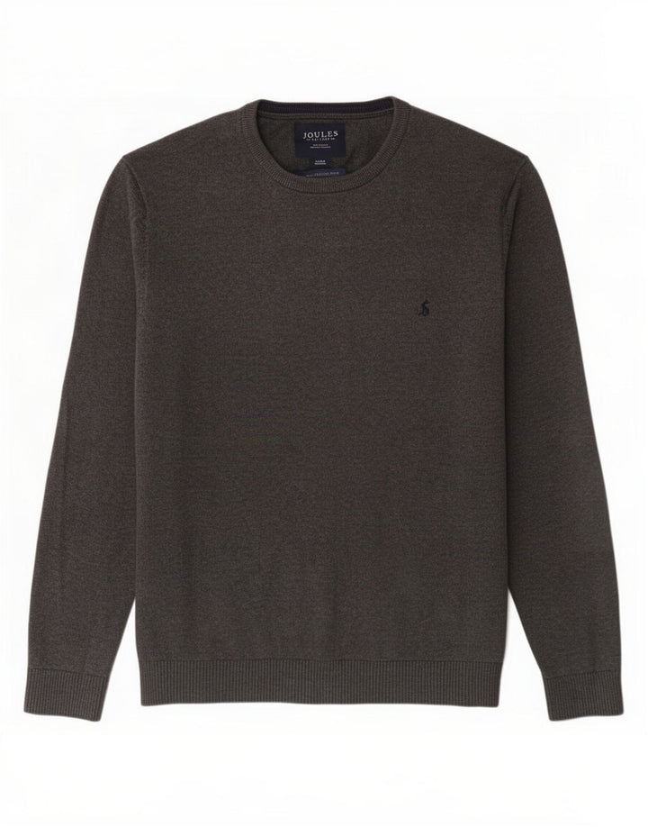 Joules Uomo Maglione Girocollo Maglione Grande Cotone Grigio