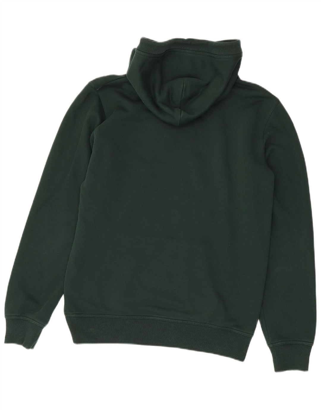 GANT Felpa con cappuccio grafica da uomo in cotone verde medio