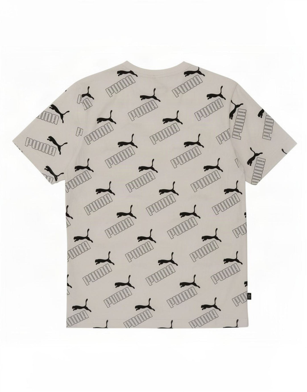 T-shirt grafica da uomo Puma Top Small in cotone bianco