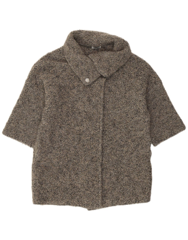 Maglione cardigan lungo oversize da donna Liu Jo UK 10 piccolo grigio moderno