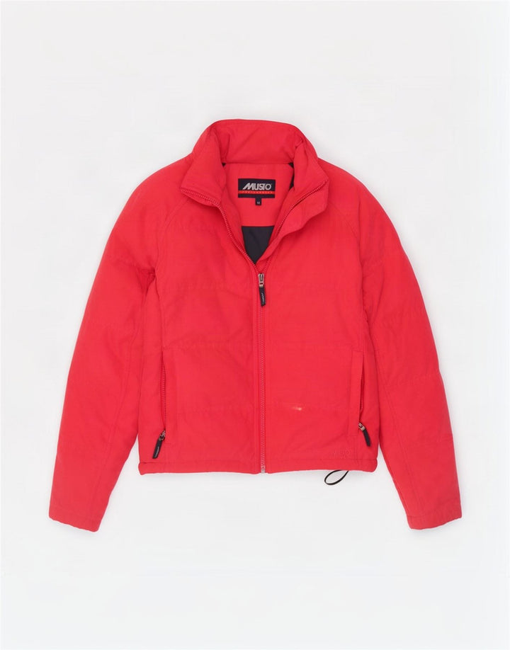 Giacca imbottita oversize da donna Musto UK 10 Small Poliestere rosso