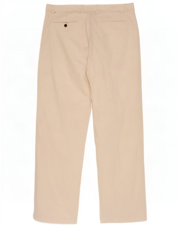 Pantaloni chino dalla vestibilità comoda Clipper da uomo Nautica W40 L31 in cotone beige
