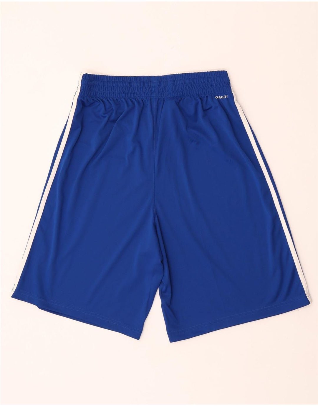 Pantaloncini sportivi Adidas Climalite da uomo in poliestere blu medio