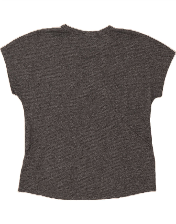 PUMA Womens T-Shirt Top UK 16 Large  Grey Flecked Vintage Puma and Second-Hand Puma from Messina Hembry 