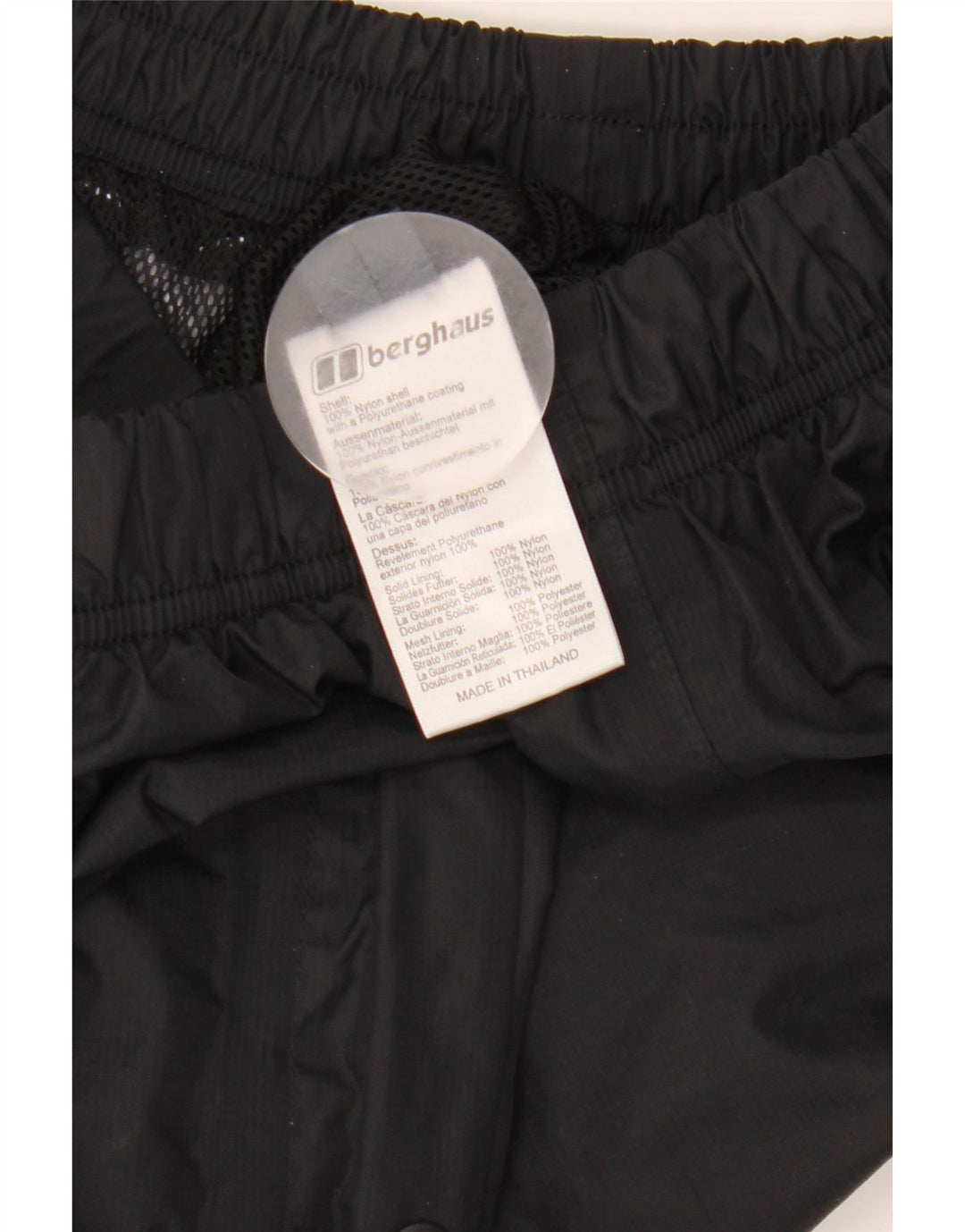 Pantaloni da tuta da donna BERGHAUS UK 12 nylon nero medio
