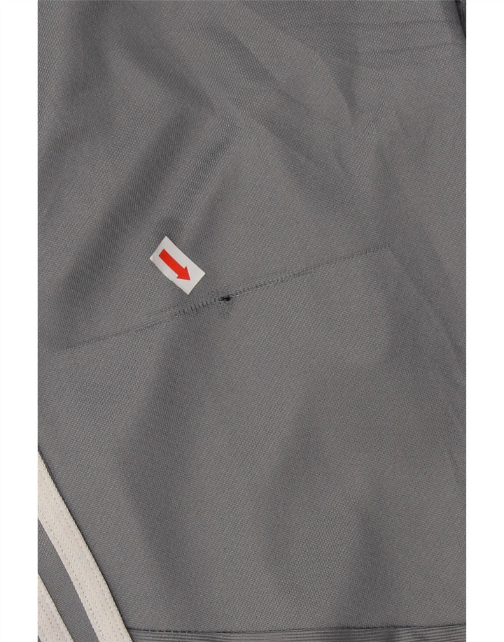 ADIDAS Womens Tracksuit Trousers UK 8/10 Small Grey Polyester Vintage Adidas and Second-Hand Adidas from Messina Hembry 