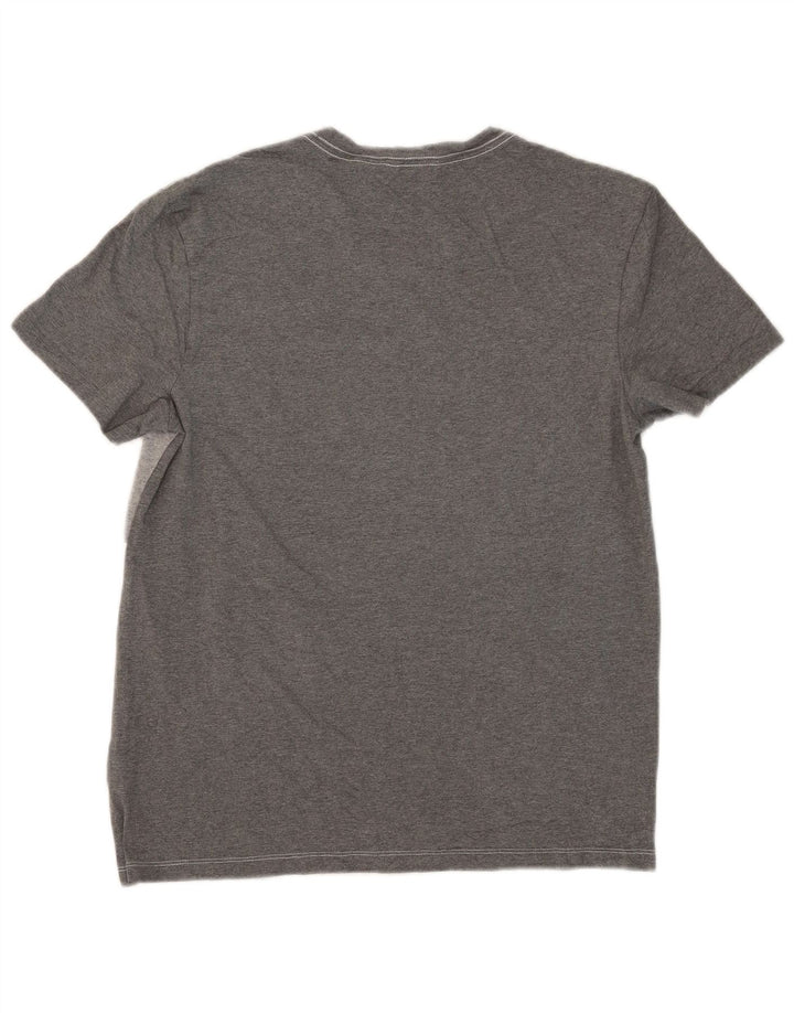 CALVIN KLEIN T-shirt da uomo Top in cotone color block grigio medio