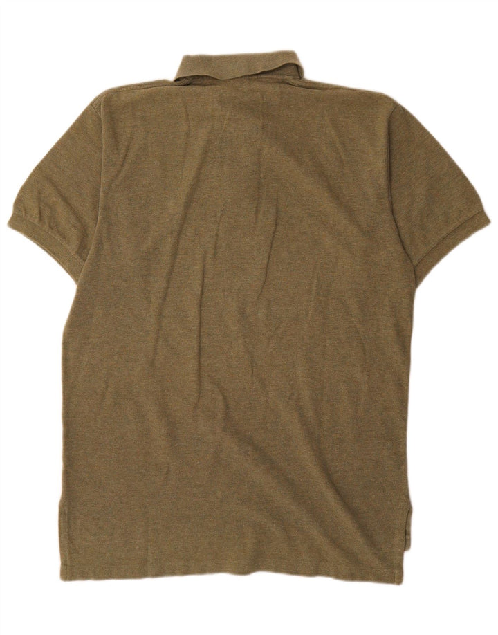 Polo Ralph Lauren da uomo in cotone kaki medio