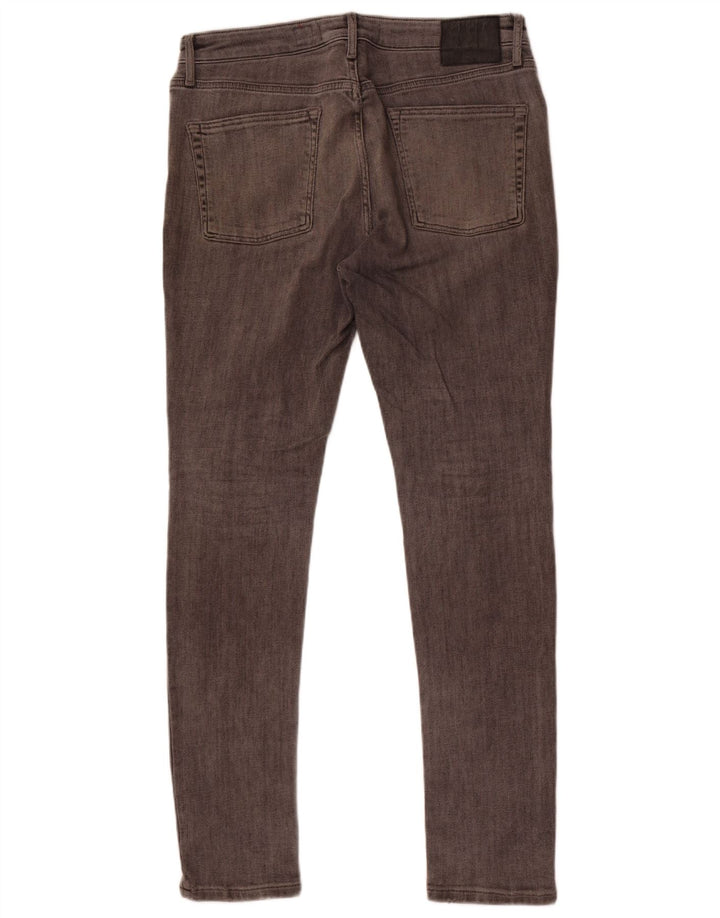 Jeans skinny da uomo Superdry W36 L34 cotone grigio