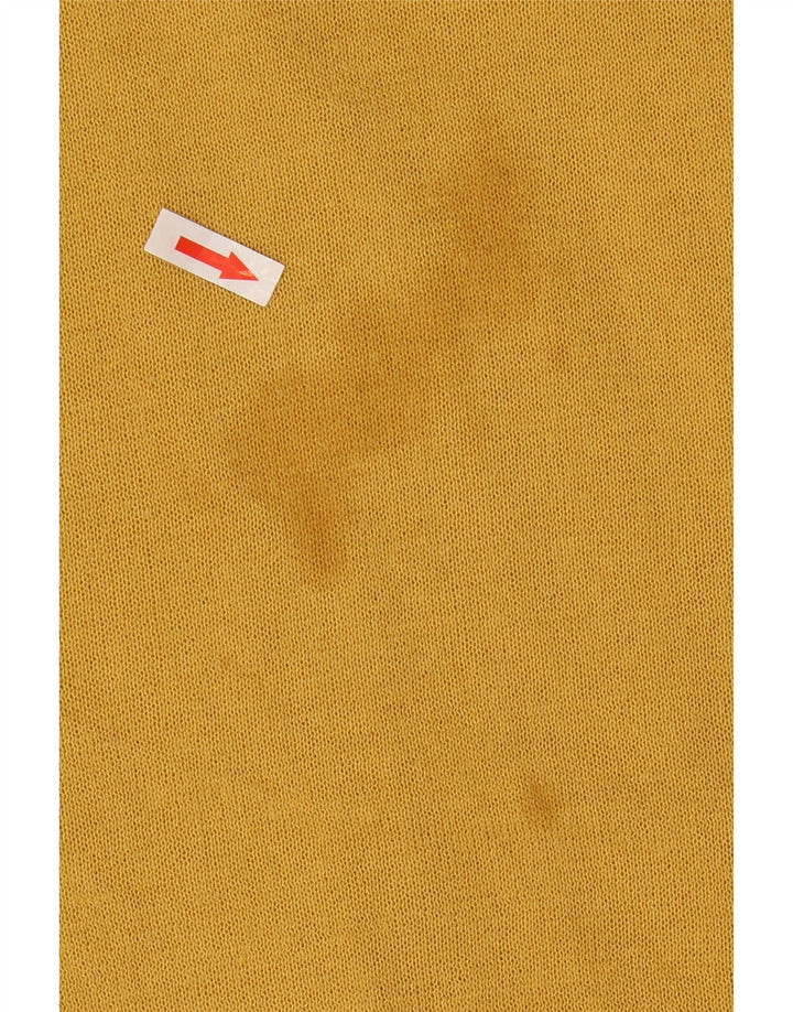 Marks & Spencer Camicetta oversize corta autografata da donna UK 14 grande Oro