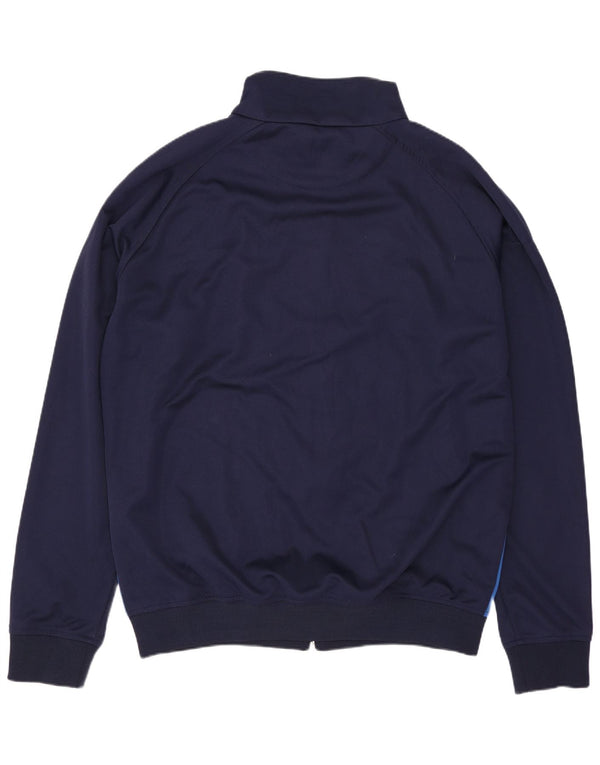 Giacca da tuta da uomo Kappa 2XL Poliestere color block blu navy