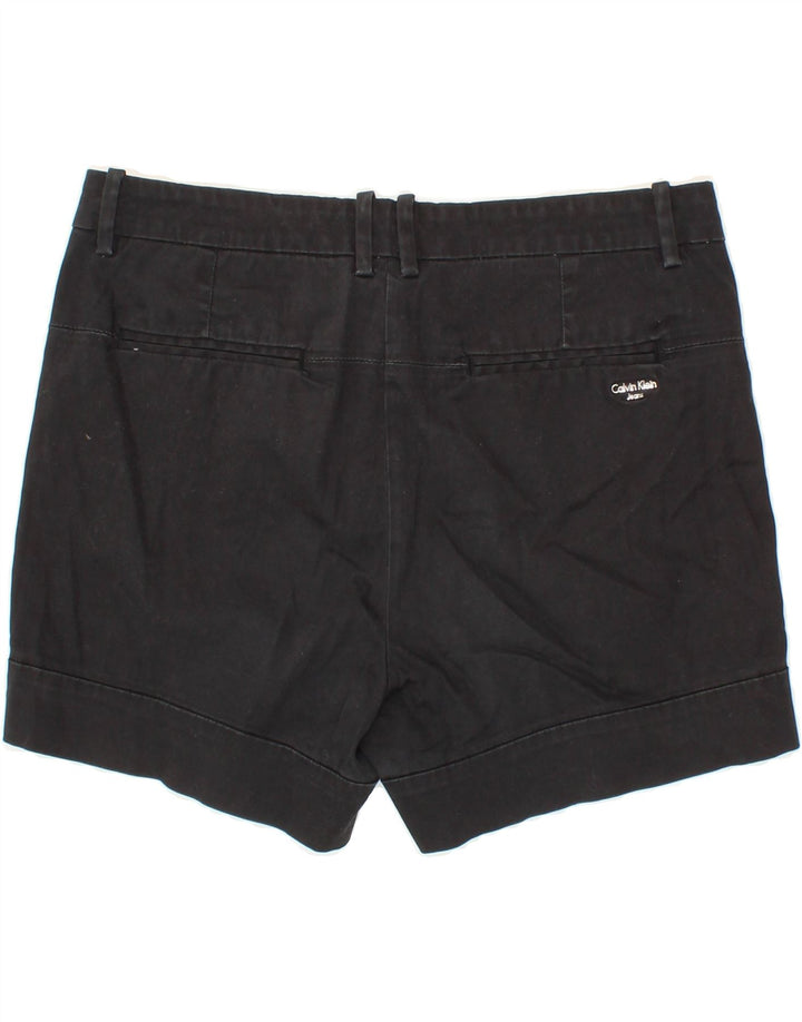 CALVIN KLEIN JEANS Womens Chino Shorts W32 Large Black Vintage Calvin Klein Jeans and Second-Hand Calvin Klein Jeans from Messina Hembry 