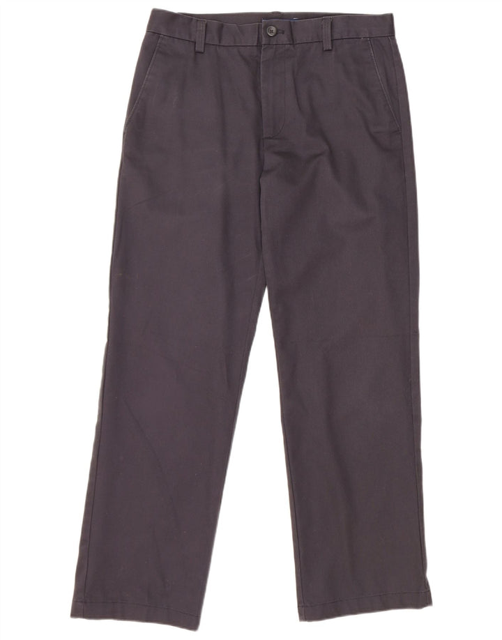 Pantaloni chino slim fit da uomo IZOD W30 L30 in cotone blu navy