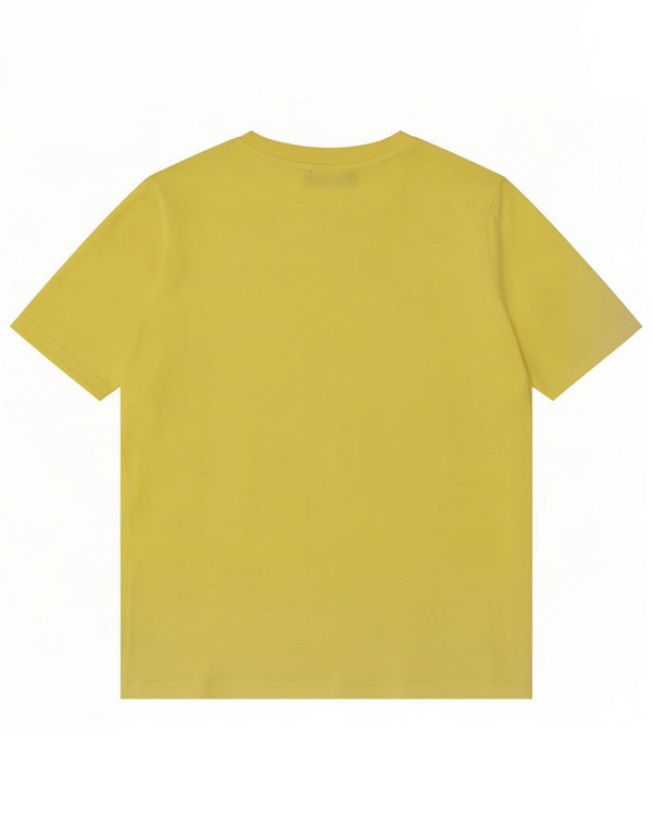 T-shirt Zara da donna Top UK 14 giallo medio