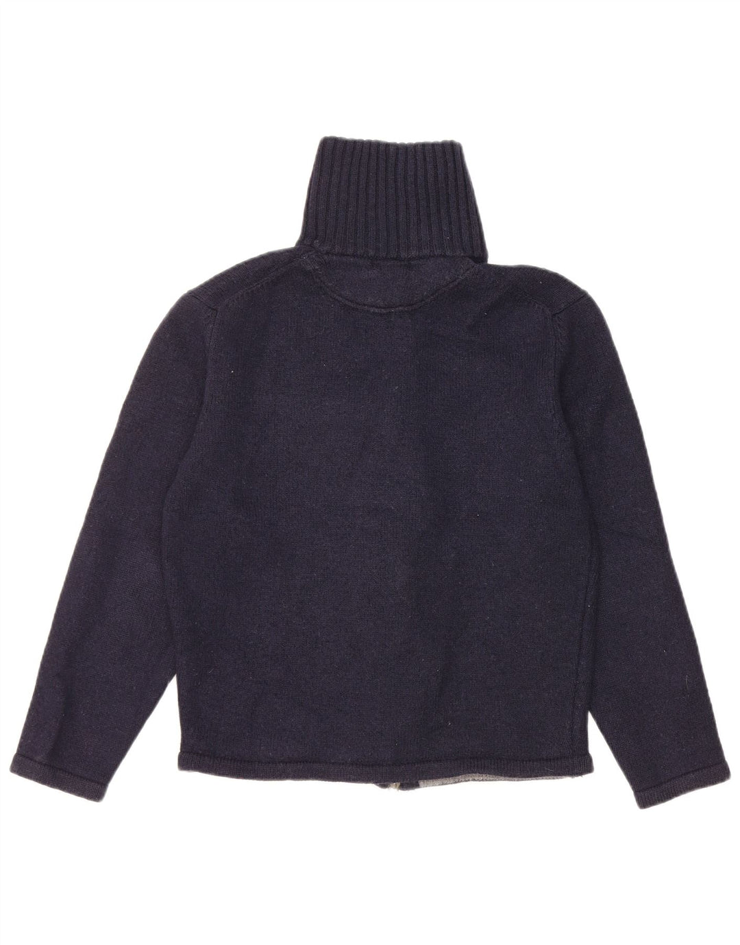 Maglione cardigan da donna Massimo Dutti UK 14 blu navy medio