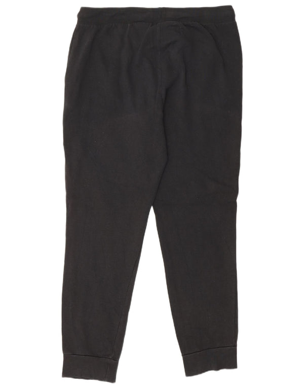 Pantaloni da tuta con grafica da uomo LOTTO Joggers UK 40/42 Large in cotone nero