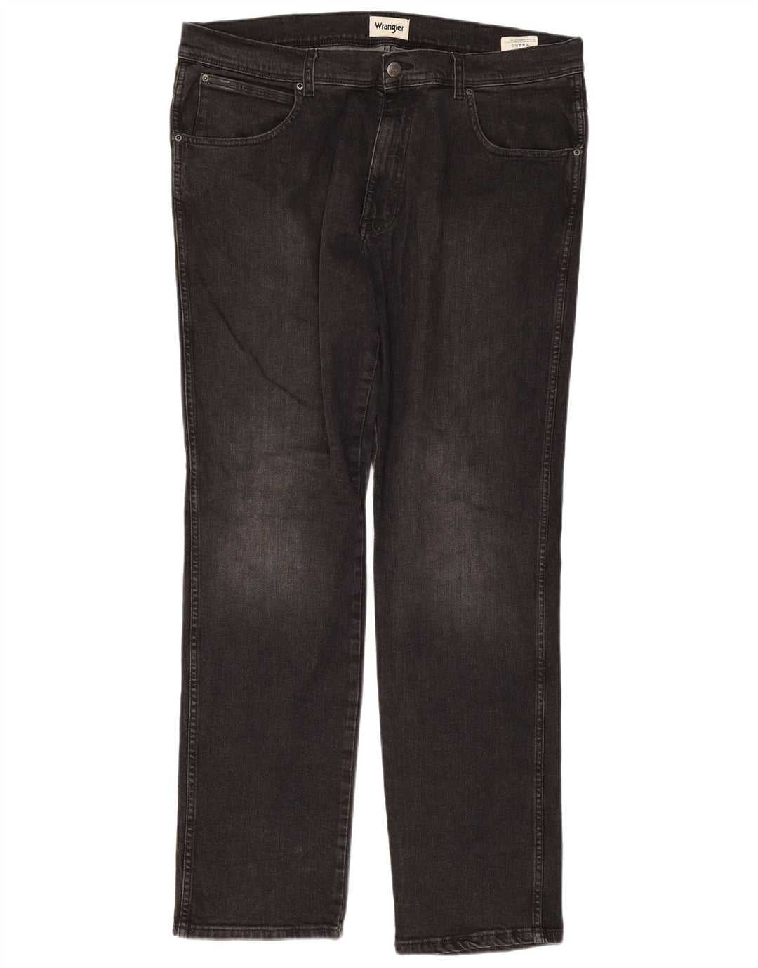 Jeans Wrangler Texas Slim da uomo W38 L34 cotone grigio
