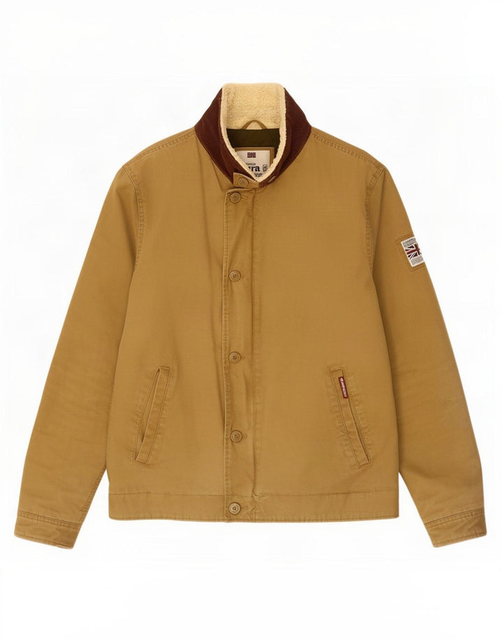 Giubbotto bomber da uomo Superdry UK 42 XL cotone kaki