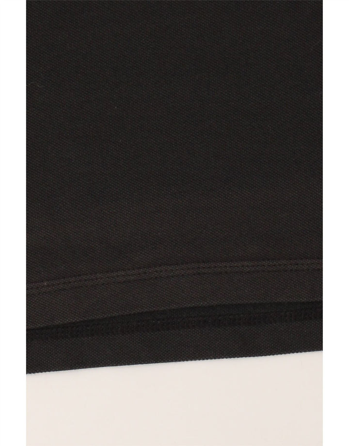 Polo Adidas Climalite da uomo XL in cotone nero