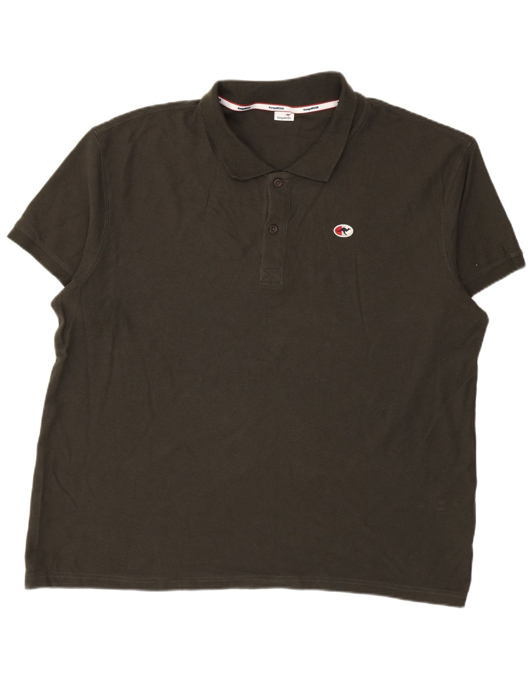 Polo da uomo Kangaroos 3XL cotone kaki