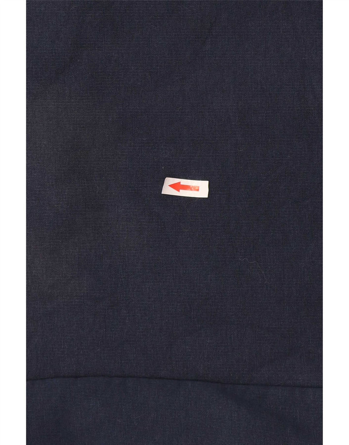 Crew Clothing Felpa da donna con collo abbottonato Maglione UK 12 Medio Blu navy