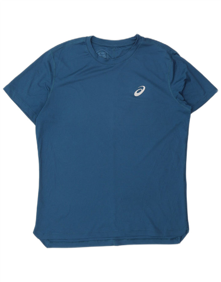 T-shirt da uomo Asics Top medio blu navy