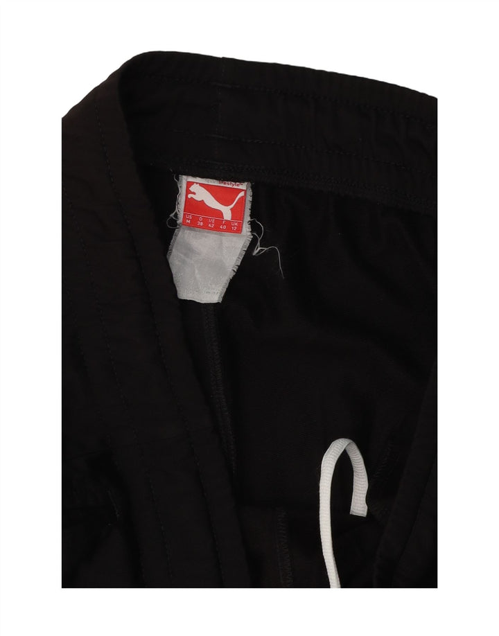 PUMA Womens Tracksuit Trousers Joggers UK 12 Medium Black