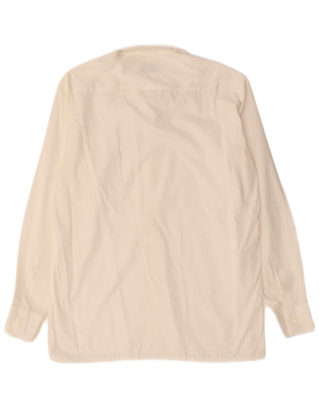Camicia vintage da uomo in cotone bianco medio