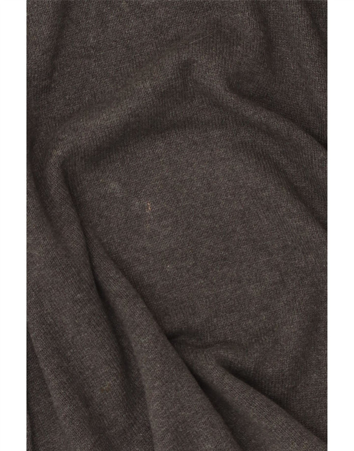 Maglione da uomo con scollo a V Marks & Spencer XL in cotone grigio