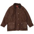 Giacca in pelle oversize da donna Olly & Co UK 12 Marrone medio
