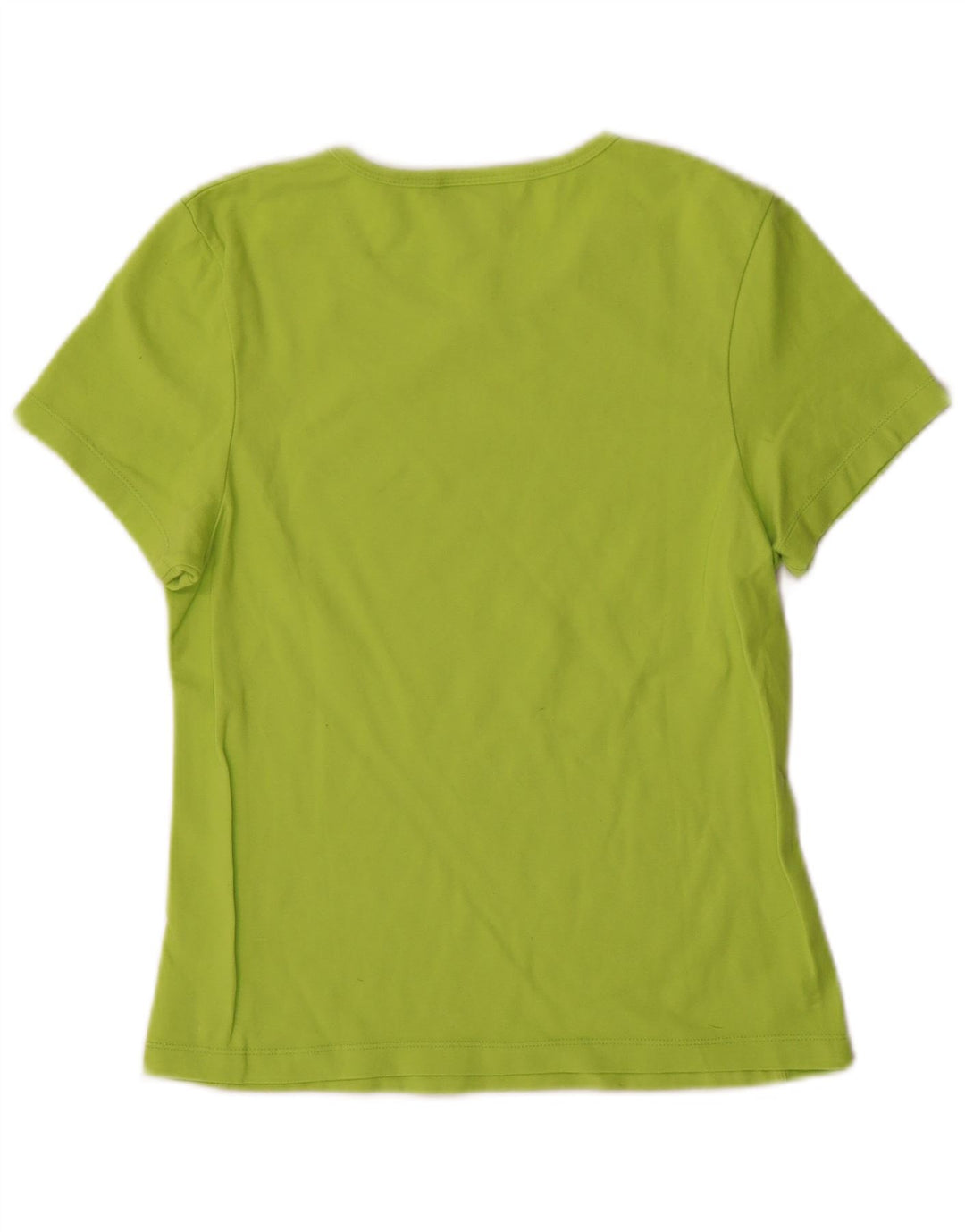 T-shirt da donna Champion Top UK 14 Large Verde Poliestere